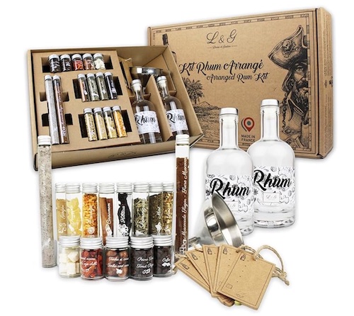 coffret rhum arrange