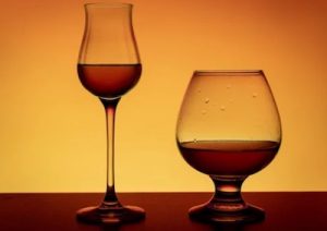 verre à rhum tulipe