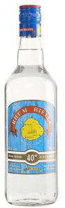 Bouteille de rhum blanc bielle