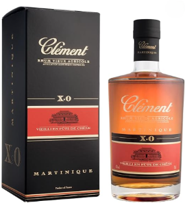 Bouteille de rhum clement XO